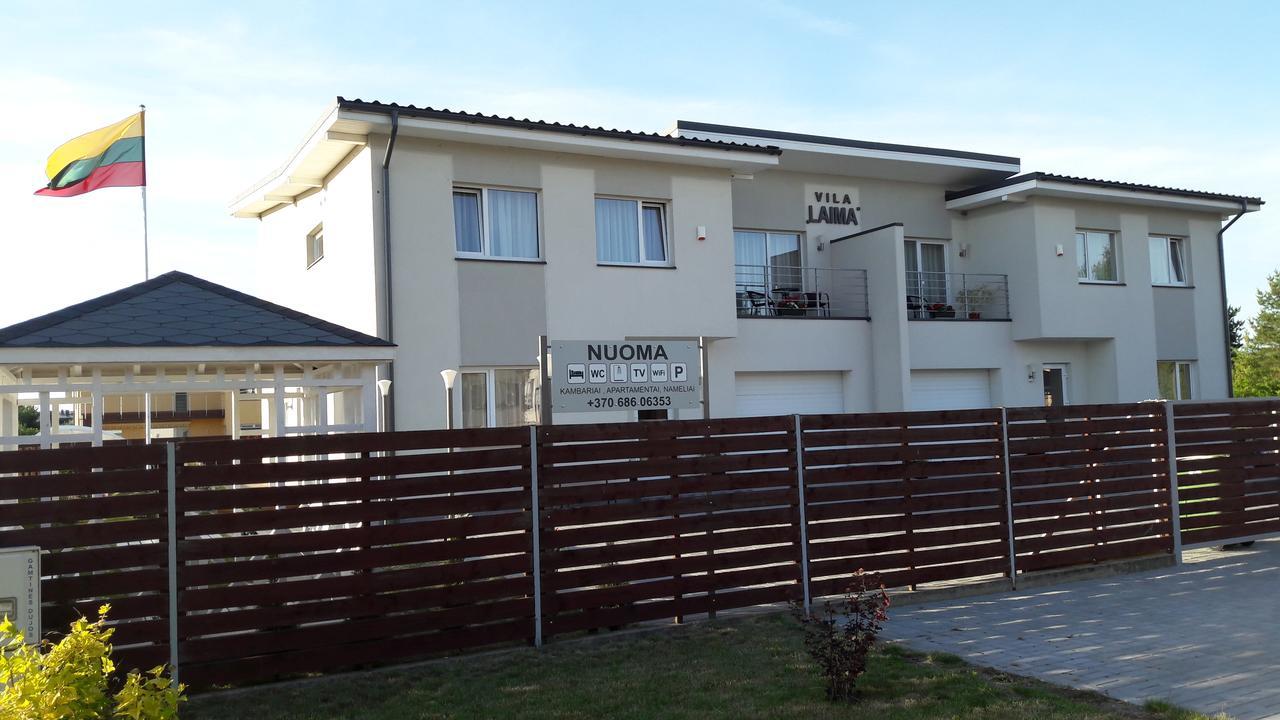 Vila Laima Hotel Sventoji Exterior photo